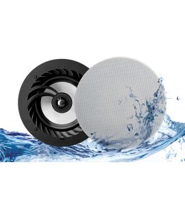 Lithe Audio Bluetooth 5 IP44 Ceiling Speakers (Master + Passive)