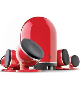 Focal Dome Cinema 5.1 home theater set, imperial red