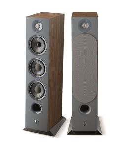 Focal Chora 826, dark wood.