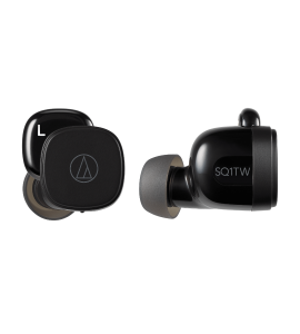Audio-Technica ATH-SQ1TW wireless in-Ear headphones.