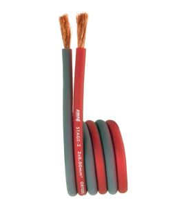 Four Connect  (OFC) high-performance cables for speakers (6.0 mm²). 4-800243