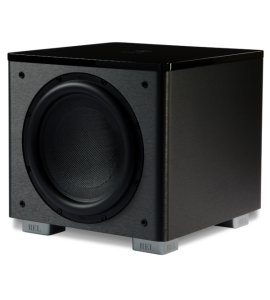 REL HT/1205 MKII active subwoofer, piano black (300 mm).