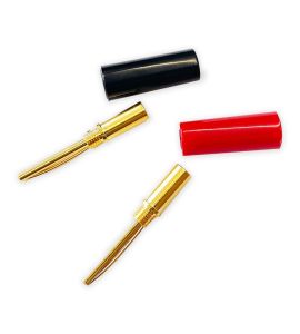 QED Airloc ABS banana plug (4 mm). Maxi